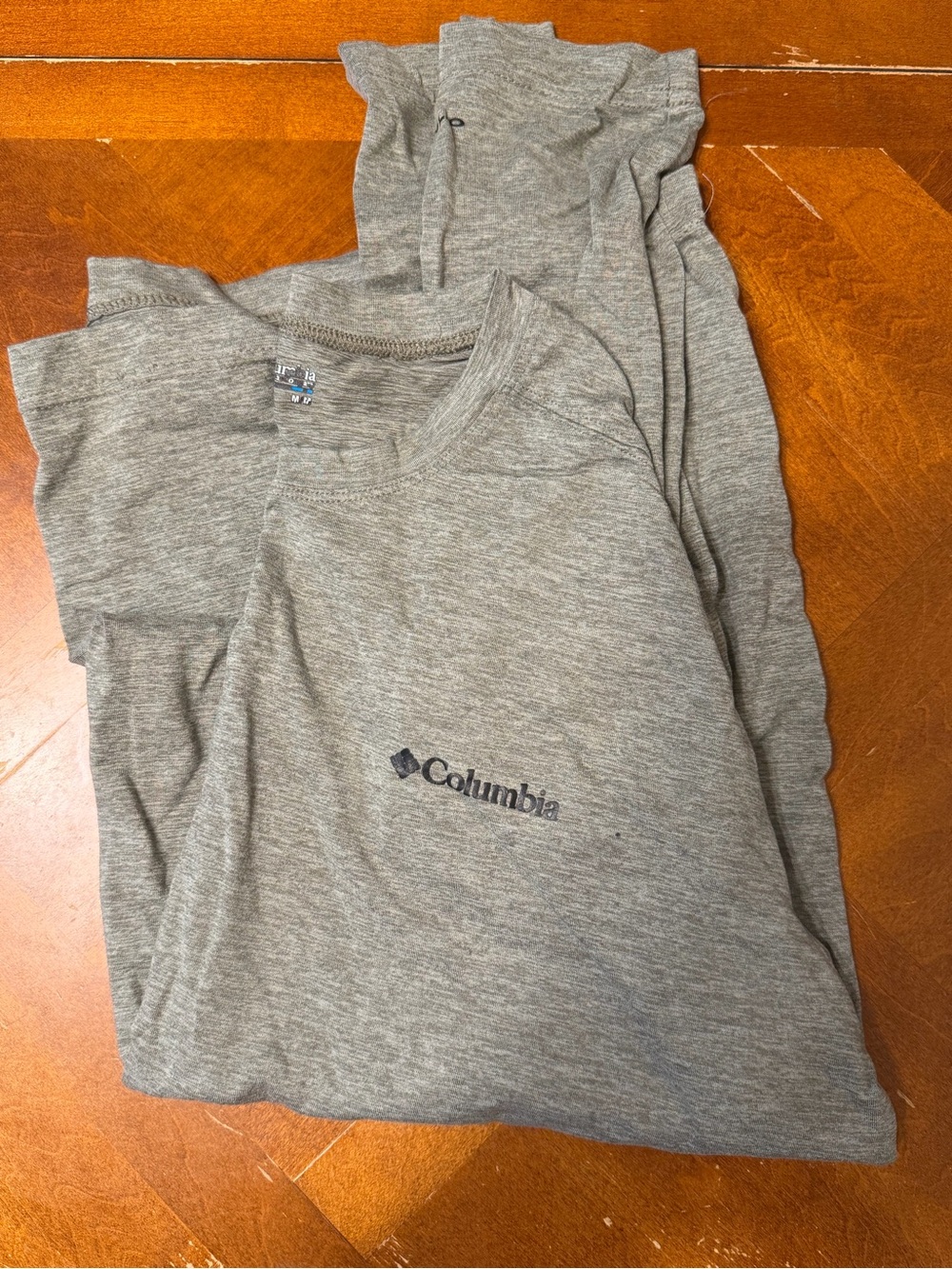 Columbia Heather Gray Crew Neck Tee